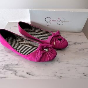 Women’s Size 9 Jessica Simpson “Matine” Hot Pink Ballet Flats
